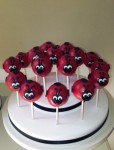Lady Bug Cake pops