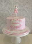 Pink Ballerina Bunny Cake