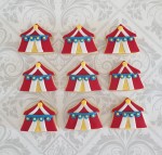 Circus Tent Cookies