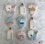 Baby Shower Pink & Blue Cookies