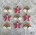 Rainbow & Star Cookies
