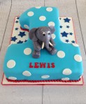 Elephant Number 1 Cake