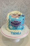 Elsa Face Frozen Cake