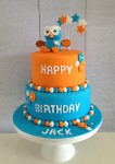 Hoot The Owl Two Tier Cake