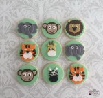 Jungle themed cookies