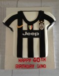 Juventus Soccer Jumper  11 inch Cake