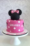 Minnie Mouse Cake Pink 7 inch 