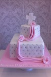 Quilted with Draping  4 inch on 8 inch 