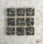 Silver & Black Lace Cookies