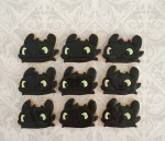 Toothless Dragon Cookies